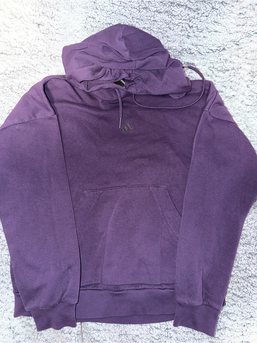 Adidas girl’s Purple Hoodie Sweatshirt